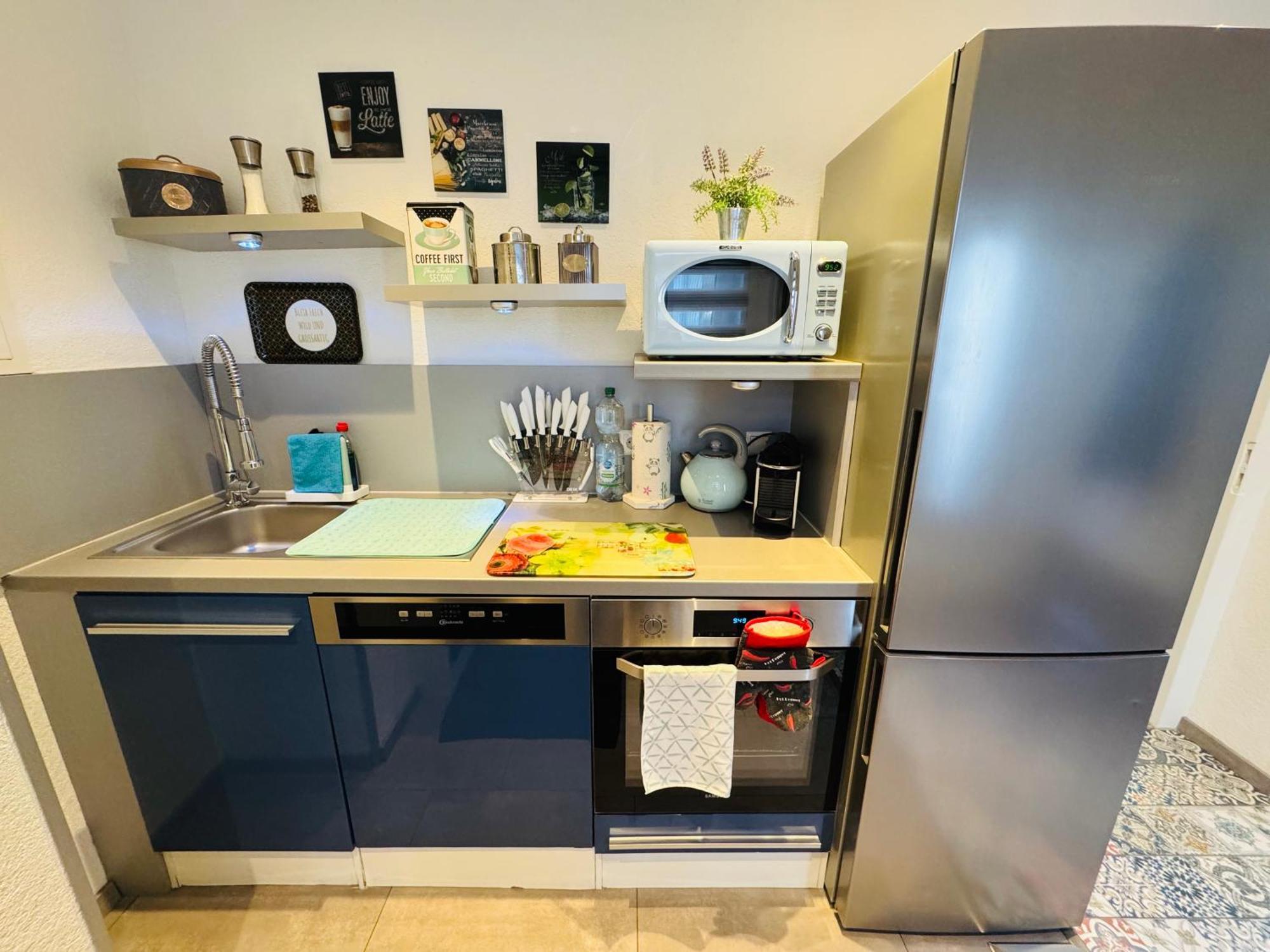 2 Room Galerie Einliegerwohnung In Rheinstetten, Messe Naehe, Rollstuhlfahrer Geeignet Buitenkant foto